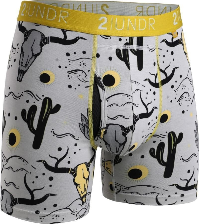 Swing Shift Boxer Briefs, 6" Inseam - Print - Mens - durango 1