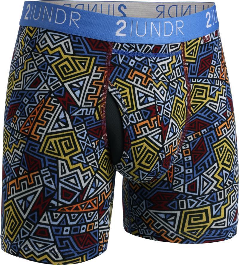 Swing Shift Boxer Briefs, 6" Inseam - Print - Mens - expo 1