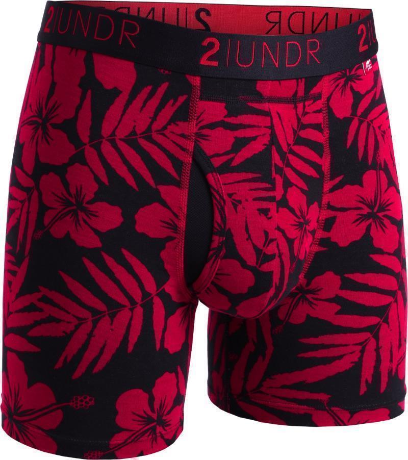 Swing Shift Boxer Briefs, 6" Inseam - Print - Mens - hilo 1