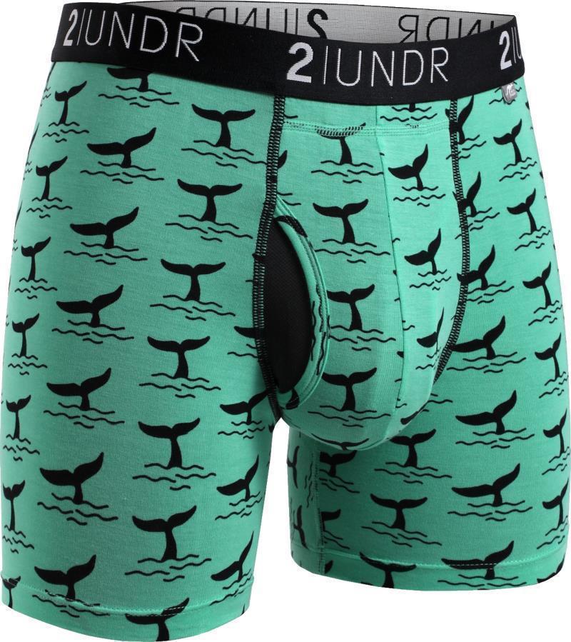 Swing Shift Boxer Briefs, 6" Inseam - Print - Mens - moby 1