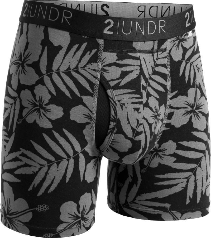 Swing Shift Boxer Briefs, 6" Inseam - Print - Mens - oahu 1