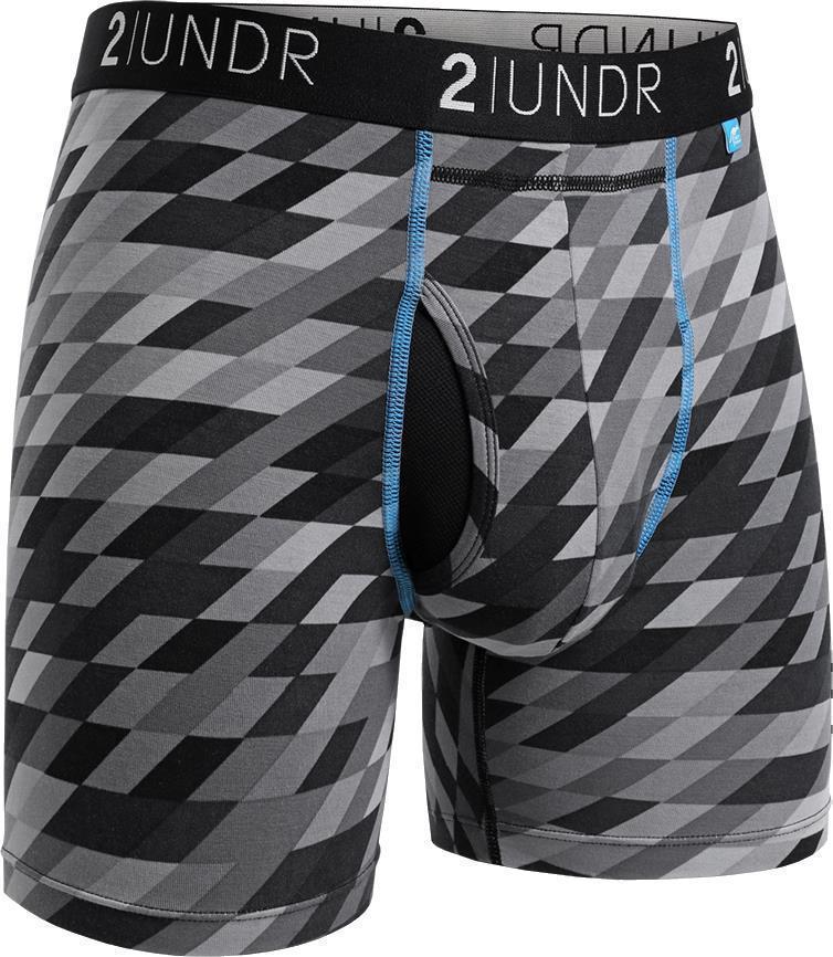Swing Shift Boxer Briefs, 6" Inseam - Print - Mens - ore geode 1