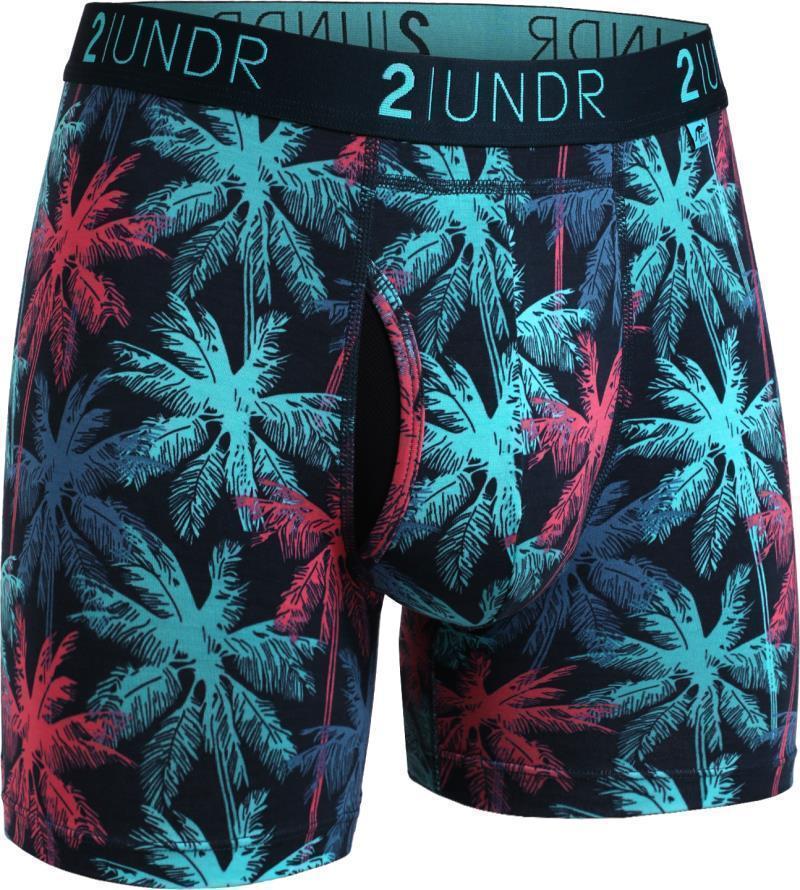 Swing Shift Boxer Briefs, 6" Inseam - Print - Mens - palmsy 1