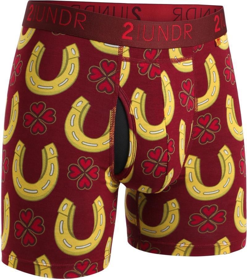 Swing Shift Boxer Briefs, 6" Inseam - Print - Mens - reno 1