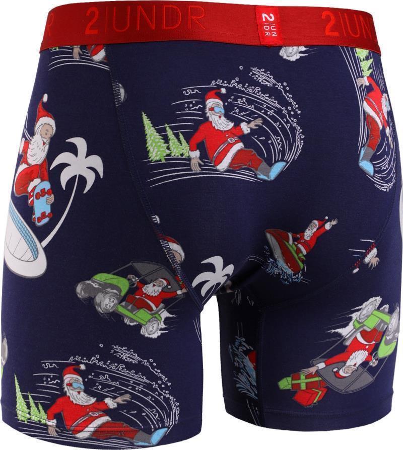 Swing Shift Boxer Briefs, 6" Inseam - Print - Mens - santathlete 1