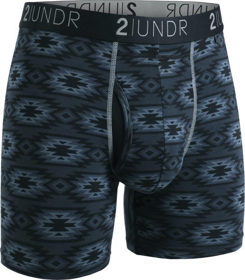 Swing Shift Boxer Briefs, 6" Inseam - Print - Mens - sonora 1