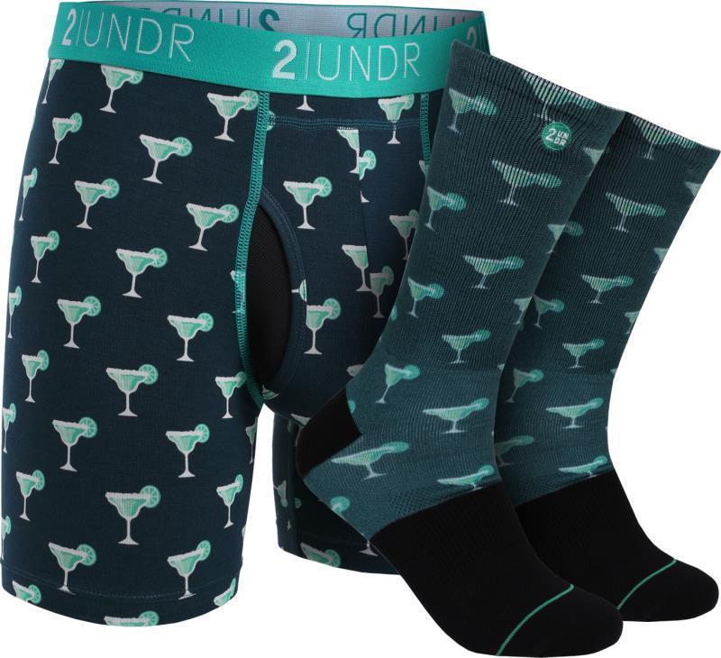 Swing Shift Boxer Briefs + Socks Pack - Mens - Margaritas 1