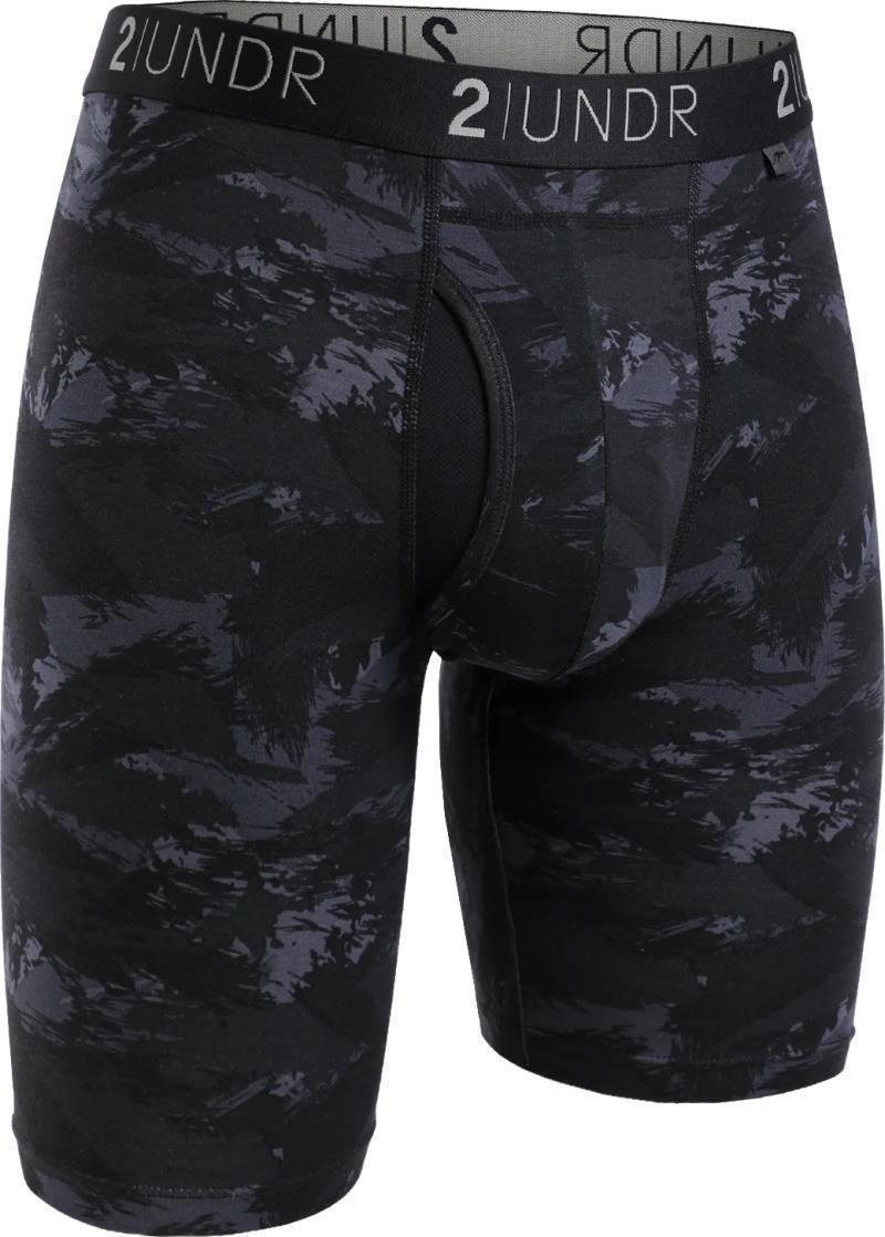 Swing Shift Long Leg, 9" Inseam, Print - Mens - black storm 1