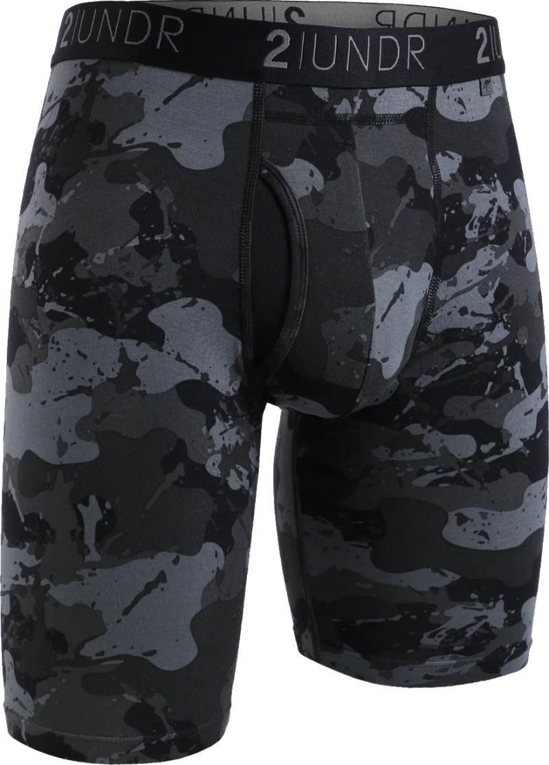 Swing Shift Long Leg, 9" Inseam, Print - Mens - blackout 1