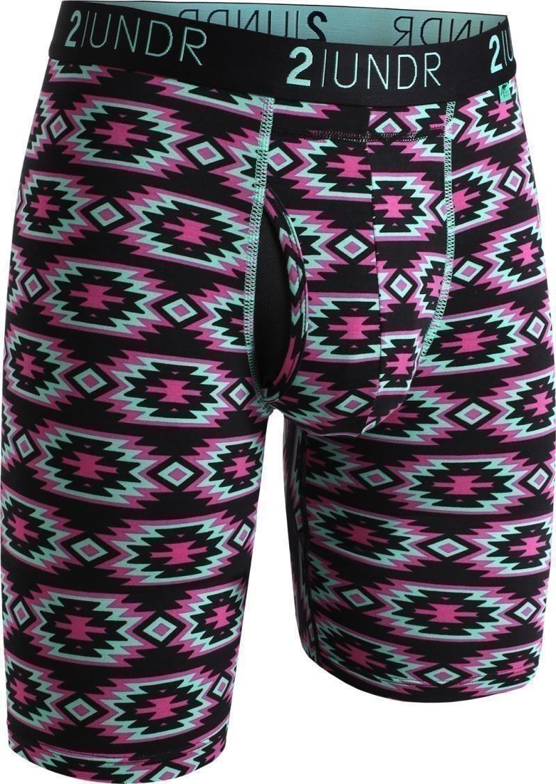 Swing Shift Long Leg, 9" Inseam, Print - Mens - cancun 1