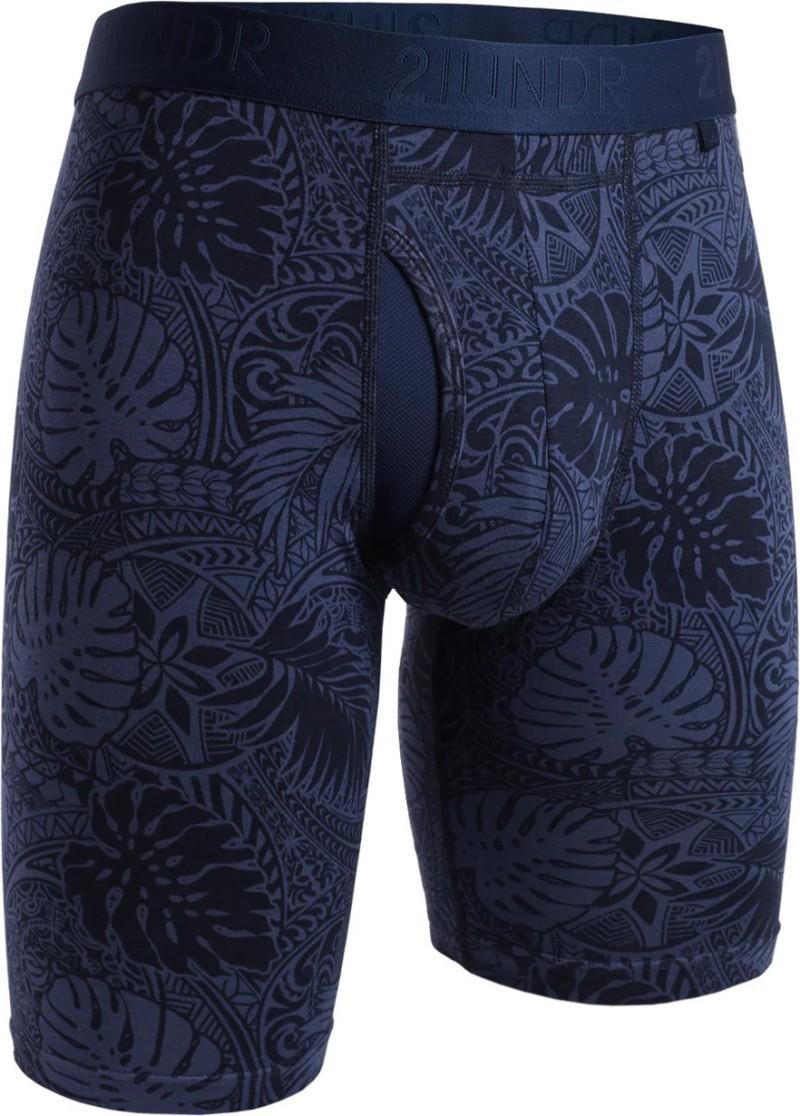 Swing Shift Long Leg, 9" Inseam, Print - Mens - coastal blue 1