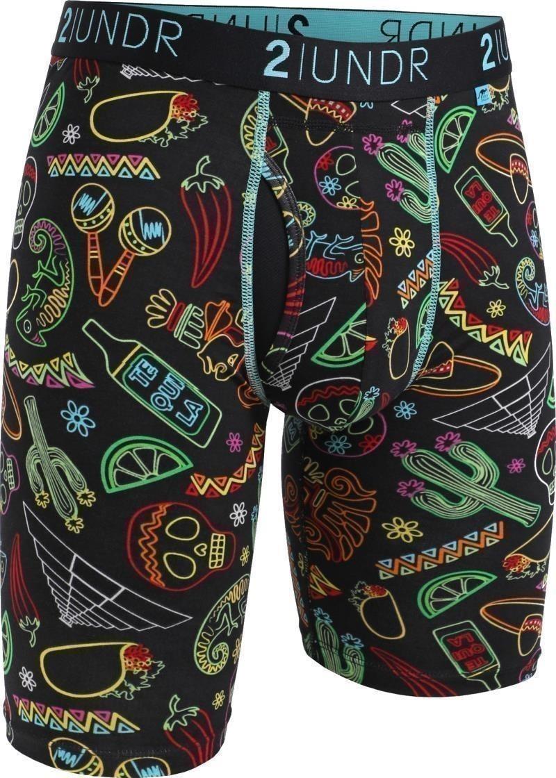 Swing Shift Long Leg, 9" Inseam, Print - Mens - juarez 1