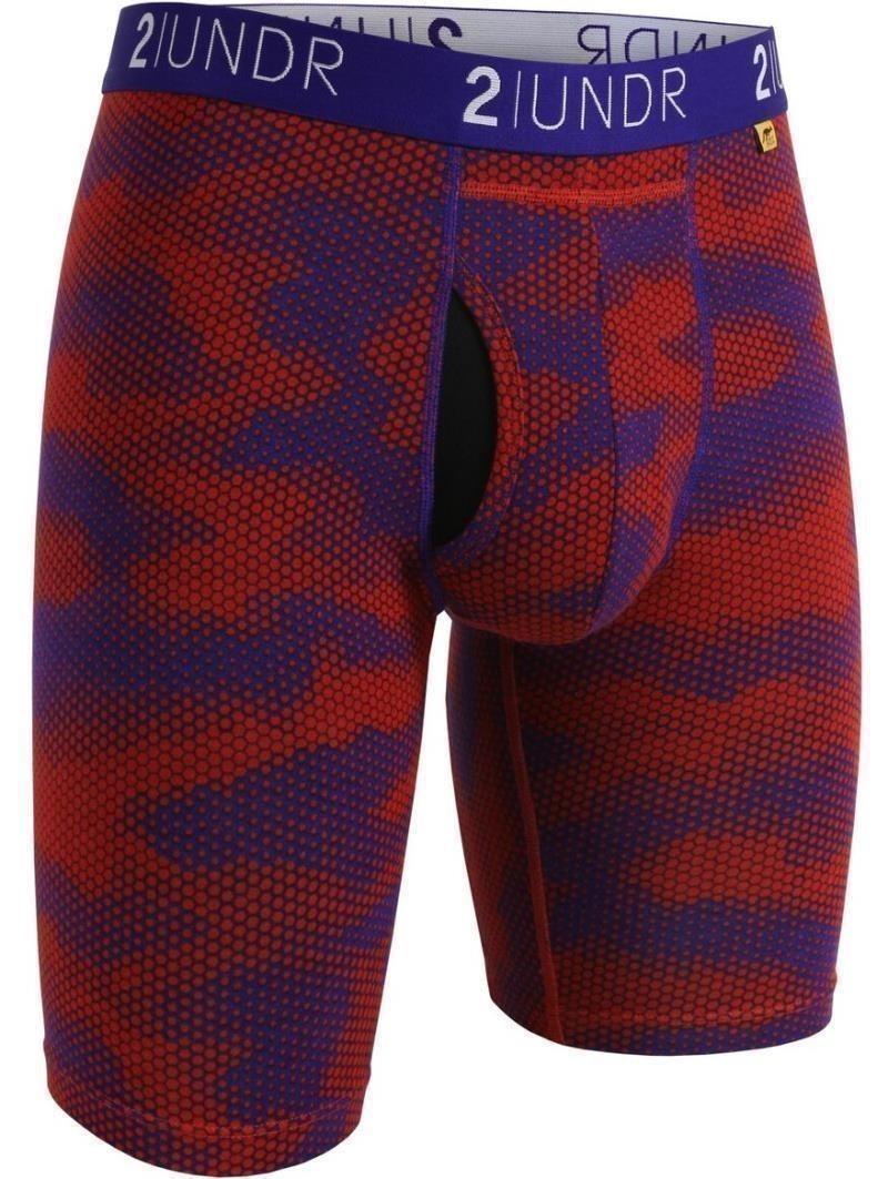 Swing Shift Long Leg, 9" Inseam, Print - Mens - lava 1