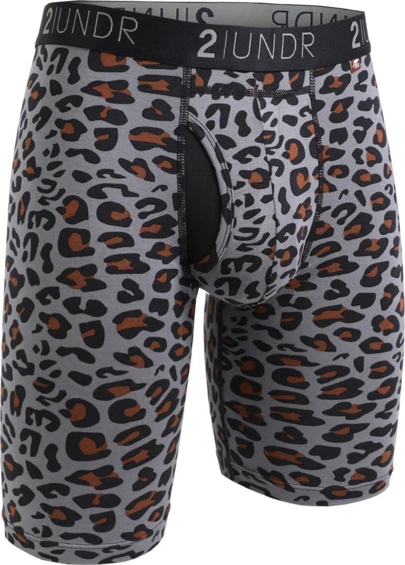 Swing Shift Long Leg, 9" Inseam, Print - Mens - leopard 1