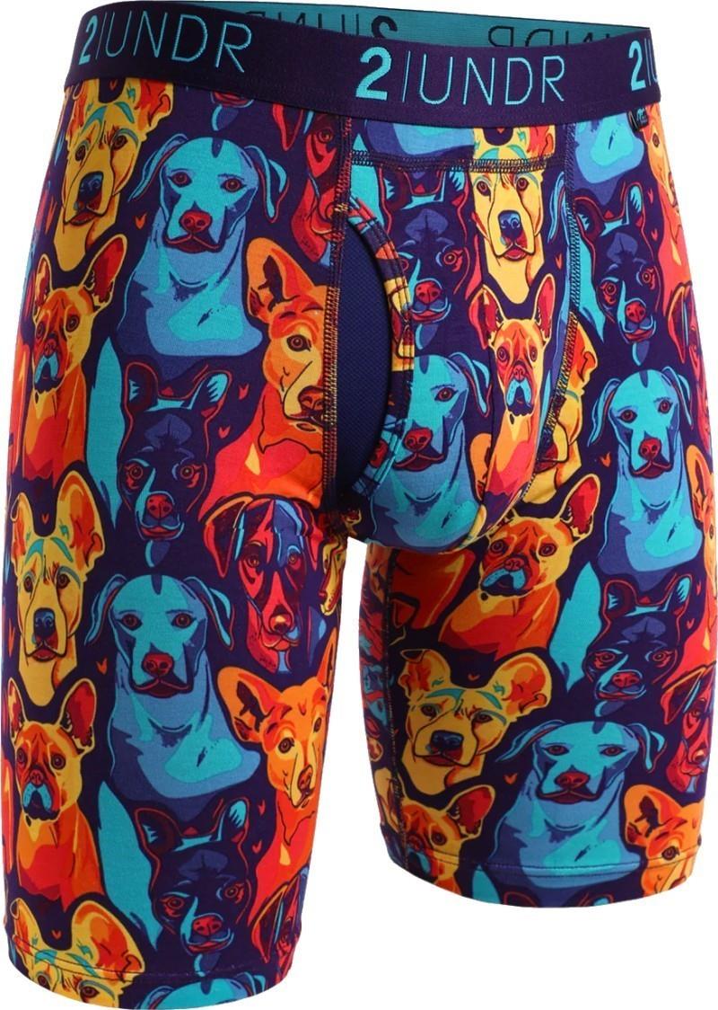 Swing Shift Long Leg, 9" Inseam, Print - Mens - mans best friend 1