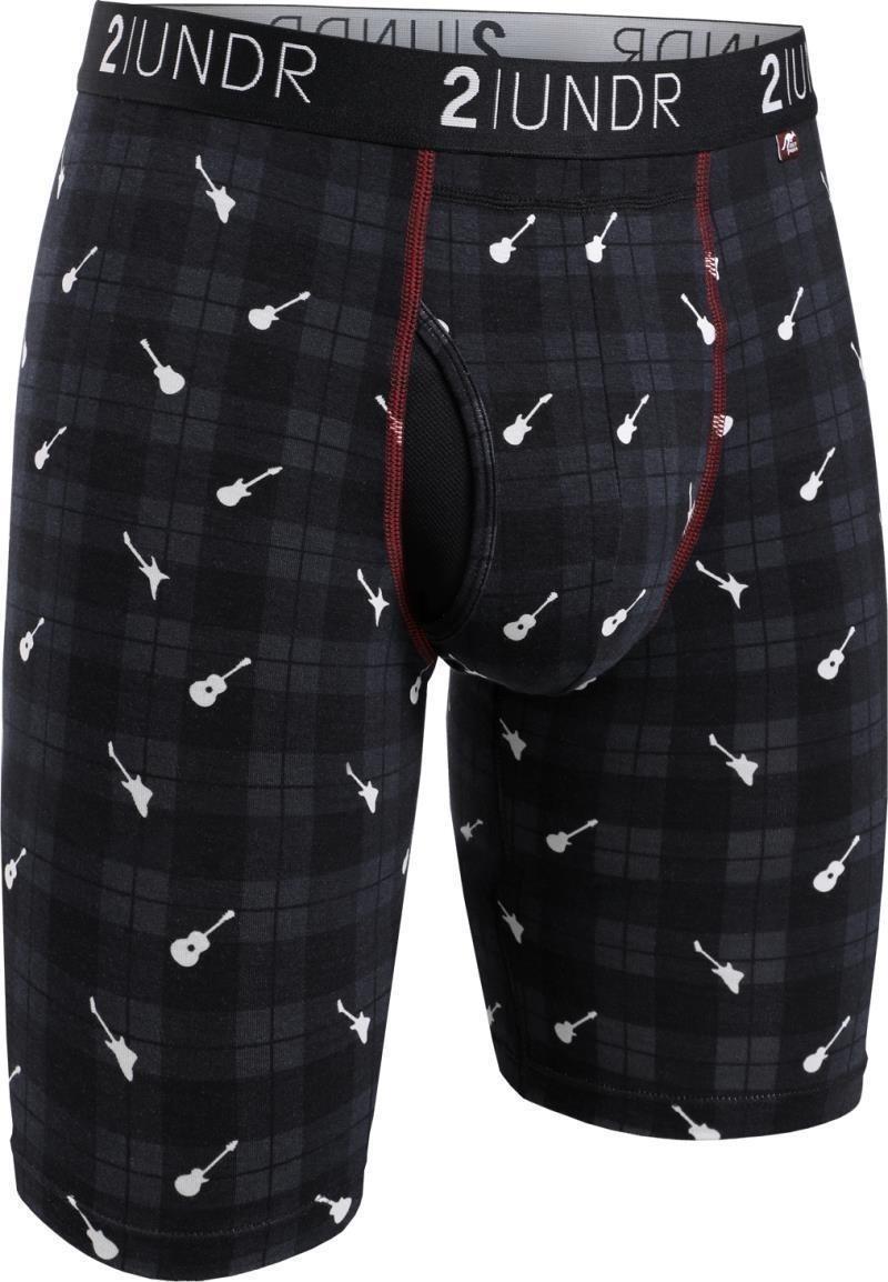 Swing Shift Long Leg, 9" Inseam, Print - Mens - rockin plaid 1