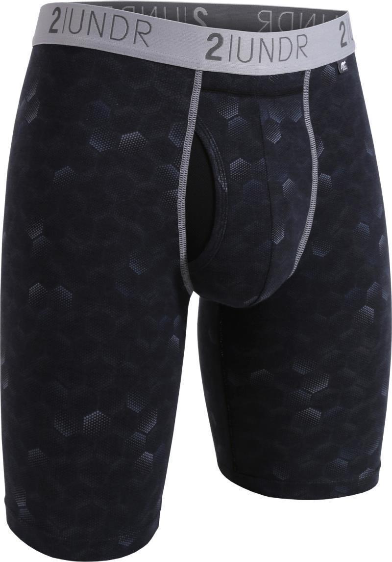 Swing Shift Long Leg, 9" Inseam - Print - 4XL-5XL - Mens - Hexadot 1