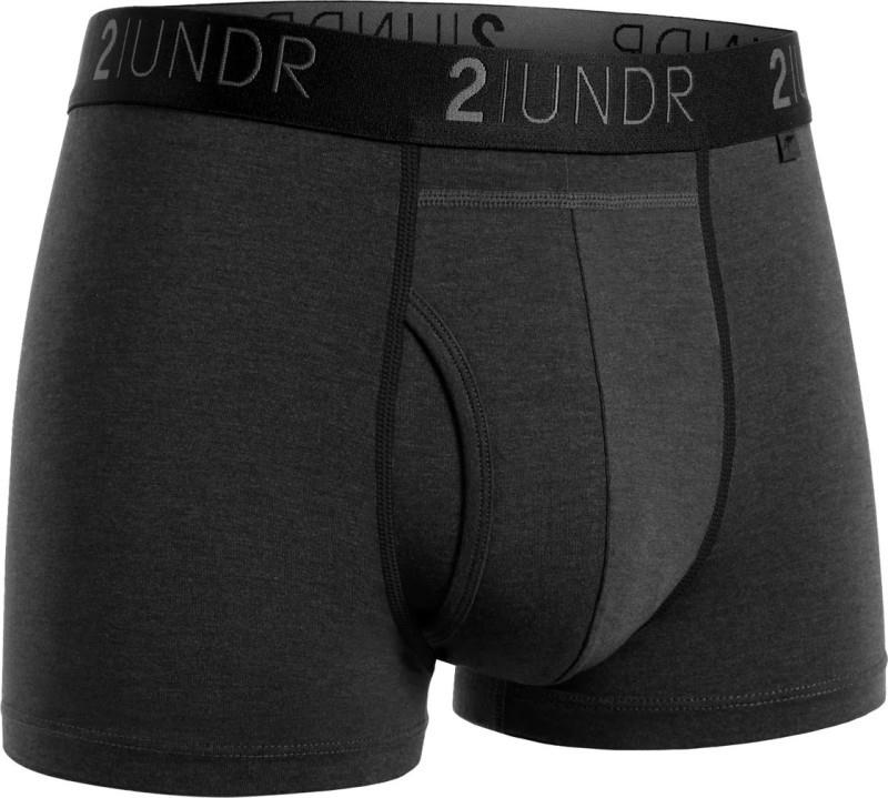 Swing Shift Trunks, 3" Inseam, Heathered - Mens - onyx 1