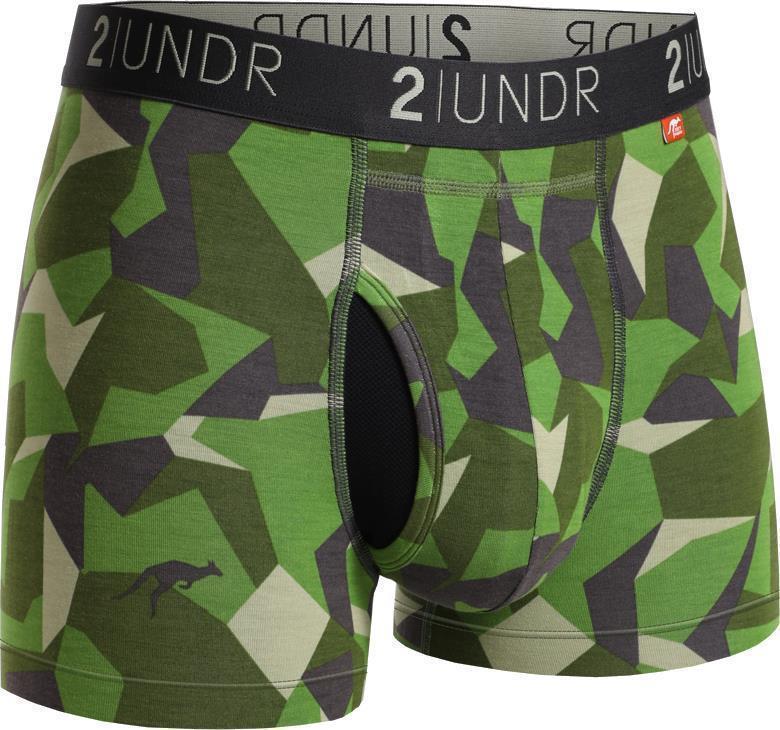 Swing Shift Trunks, 3" Inseam - Camo - Mens - green camo 1