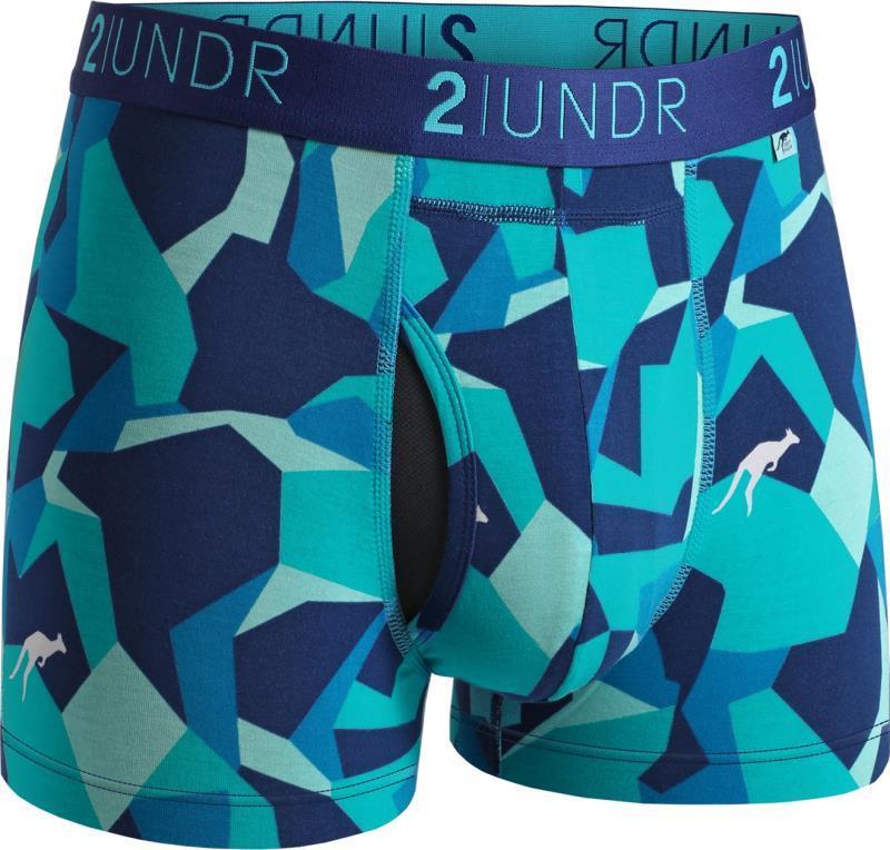 Swing Shift Trunks, 3" Inseam - Camo - Mens - water camo 1