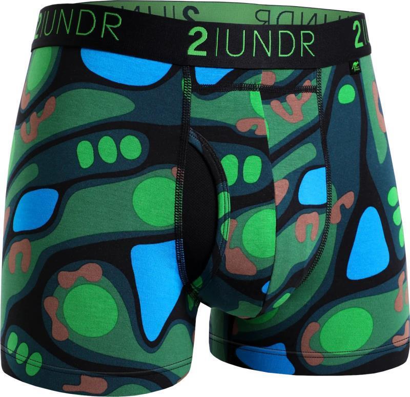 Swing Shift Trunks, 3" Inseam - Print - Mens - back9 1