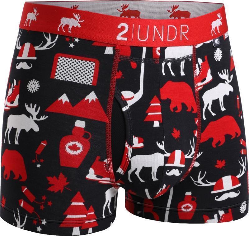 Swing Shift Trunks, 3" Inseam - Print - Mens - canada eh 1