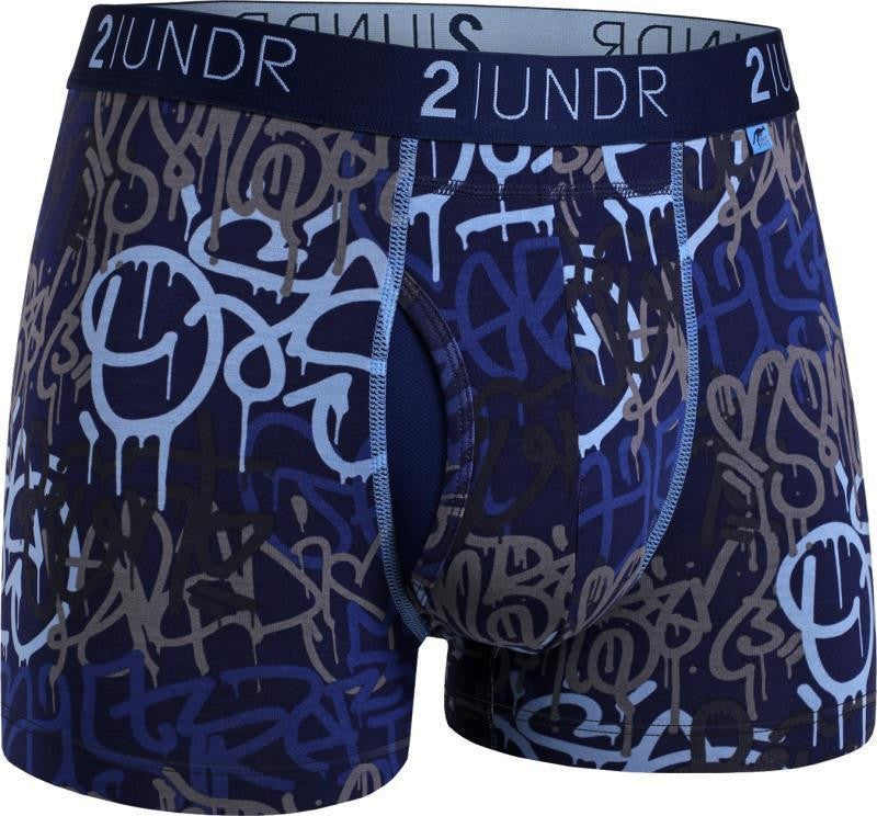 Swing Shift Trunks, 3" Inseam - Print - Mens - drippings 1