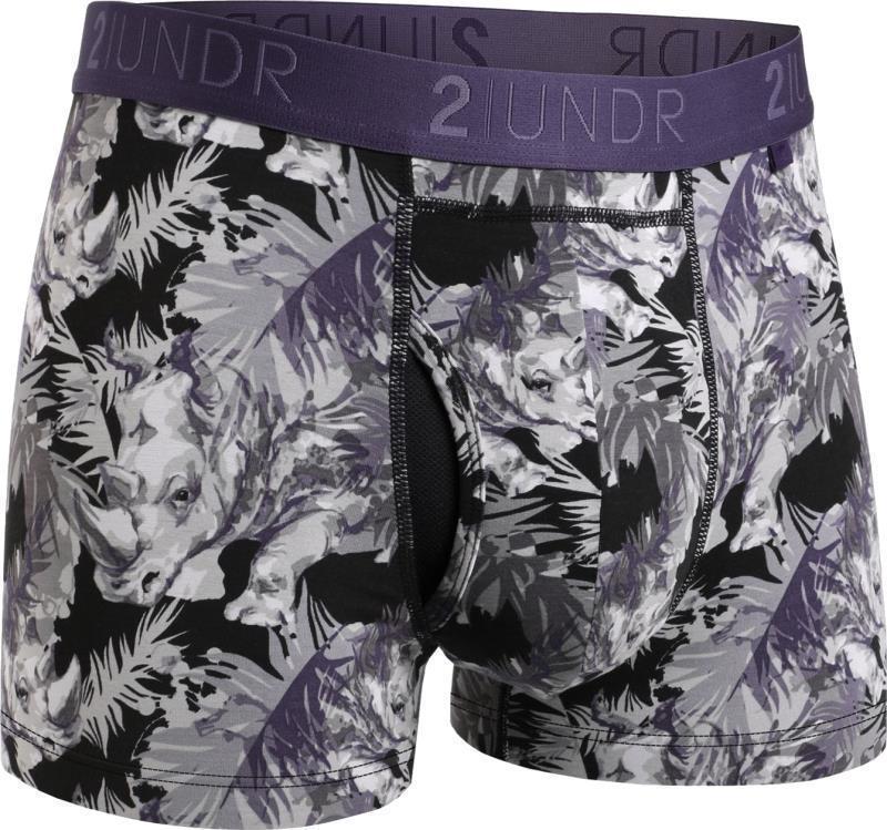 Swing Shift Trunks, 3" Inseam - Print - Mens - rhino 1