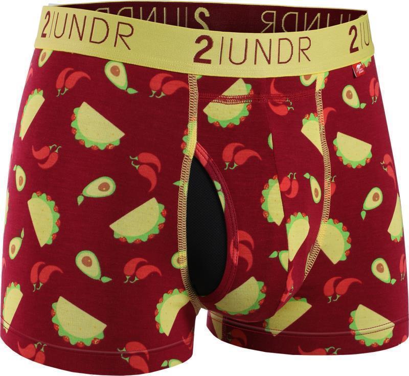Swing Shift Trunks, 3" Inseam - Print - Mens - tacos 1