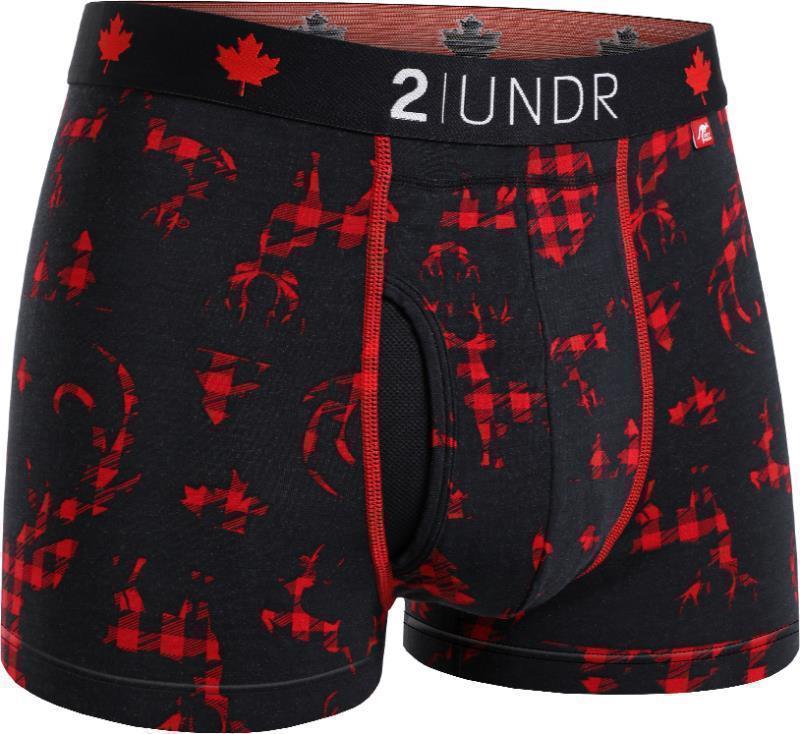 Swing Shift Trunks, 3" Inseam - Print - Mens - true doe 1