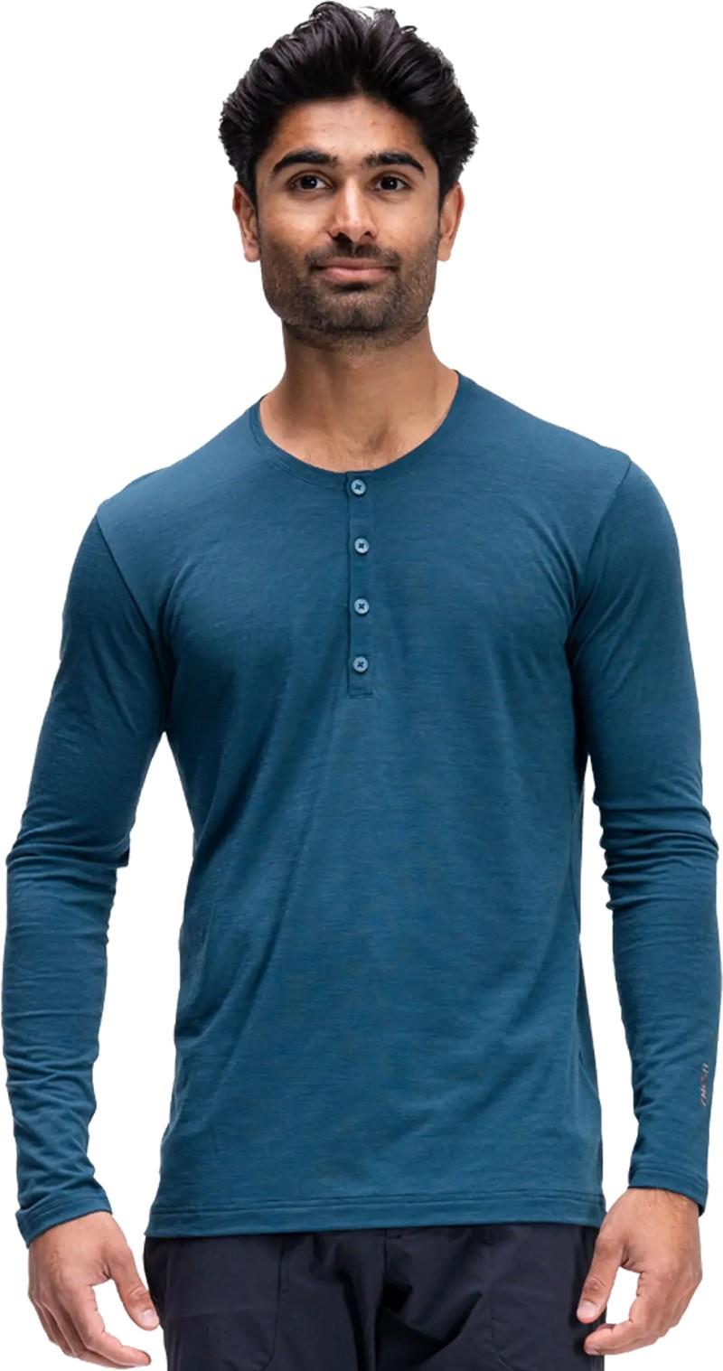 Desperado Merino Shirt LS - Mens - deep sea 1
