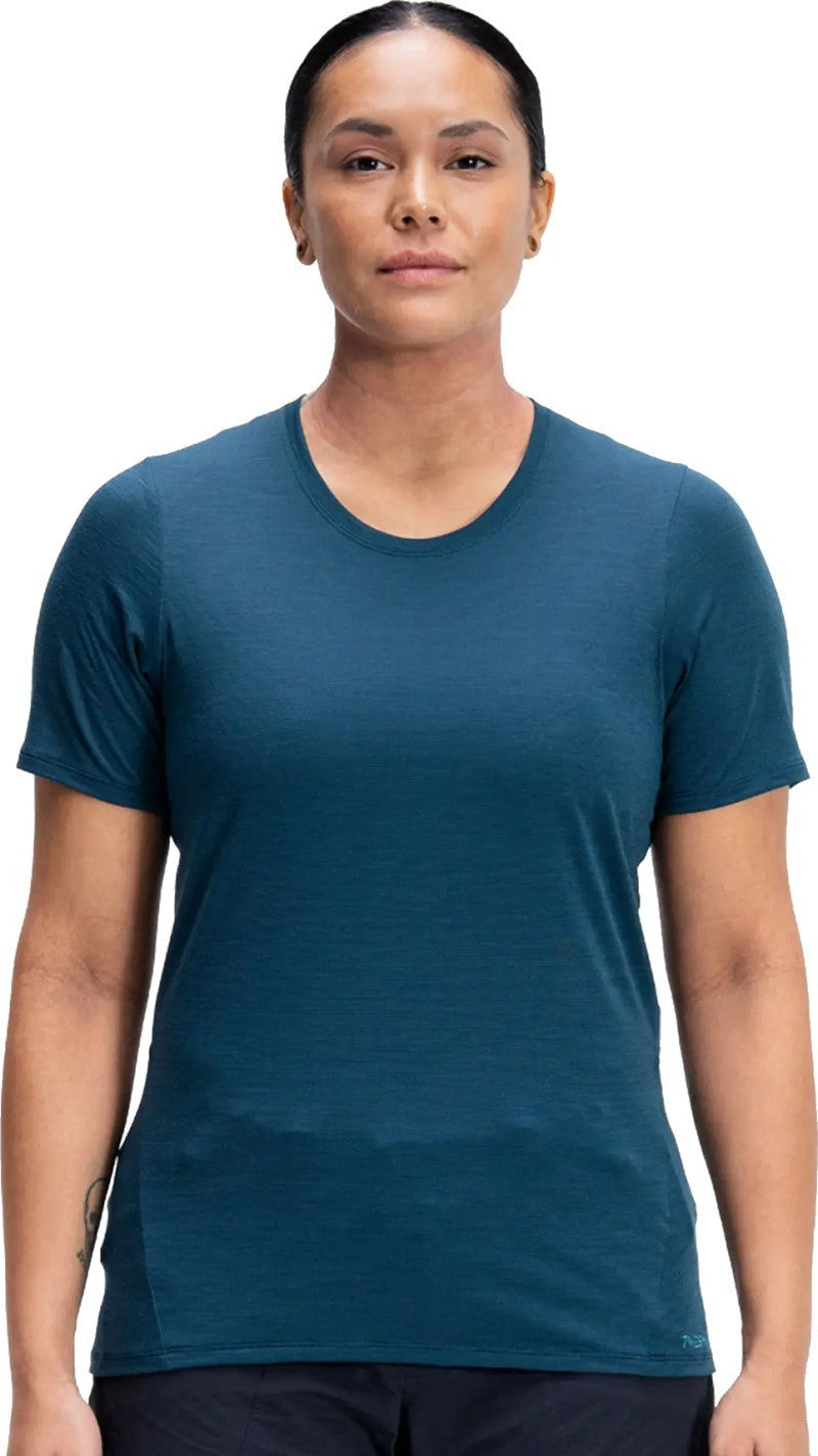 Desperado Merino Shirt SS - Womens - deep sea 1
