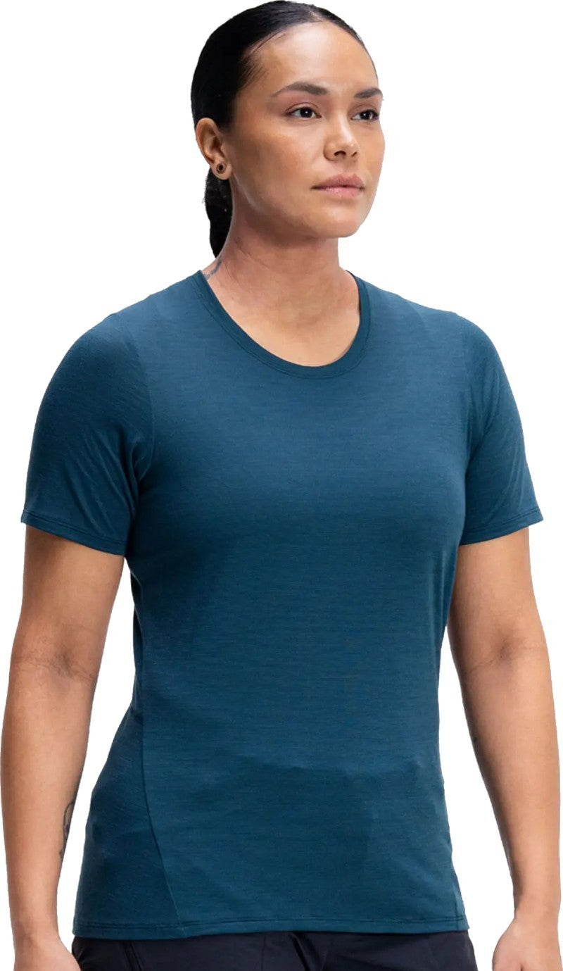Desperado Merino Shirt SS - Womens - deep sea 1