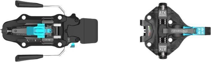 C-Raider 10 Bindings - Black / Light Blue 3