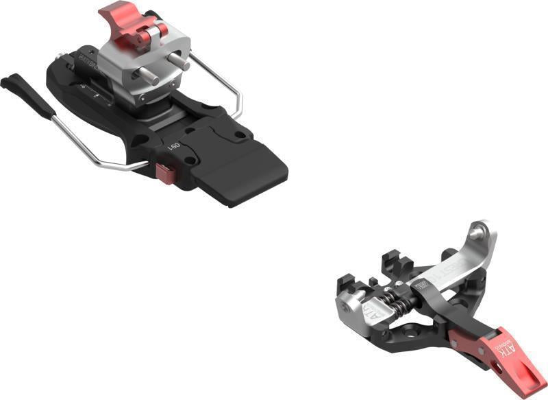 Crest 10 Tour Bindings - Black / White / Red 3