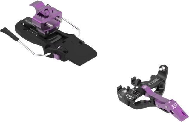 Crest 8 Tour Bindings - Black / Purple 1