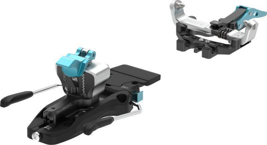 Crest 8 Tour Bindings - Black / White / Light Blue 1