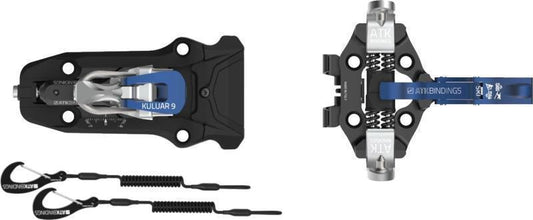 Kuluar 9 LT Bindings - Black / Dark Blue 1