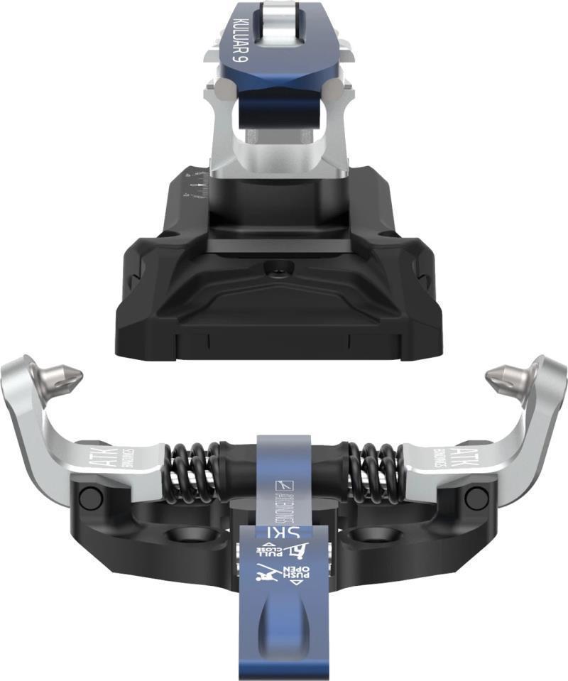 Kuluar 9 LT Bindings - Black / Dark Blue 5