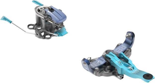 Revolution 2023 WC LT RC Bindings with Brake - Blue / Titanium 1
