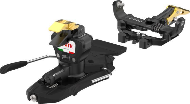Rt 10 Evo Touring Bindings - Black / Gold 3
