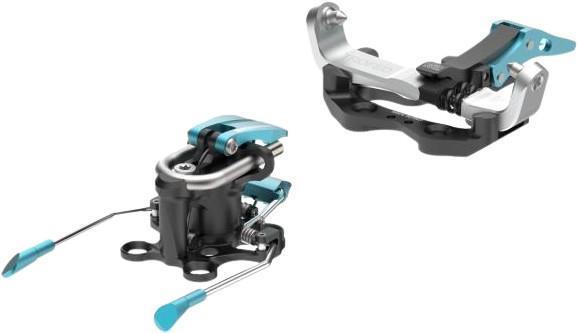Trofeo 2023 WC LT RC Bindings with Brake - Black / White / Light Blue 3