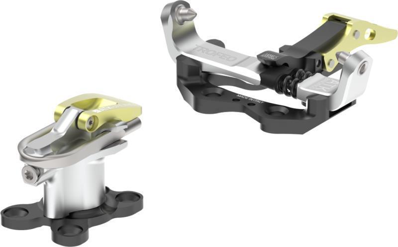 Trofeo 4 Race Bindings - Black / White / Yellow 1