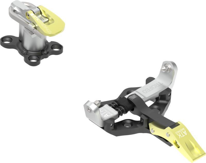 Trofeo 4 Race Bindings - Black / White / Yellow 2