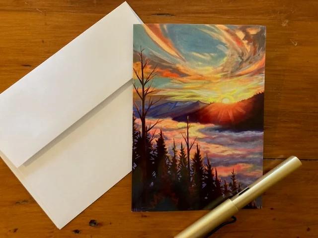 Abby Wilson Greeting Cards - heartsong 1