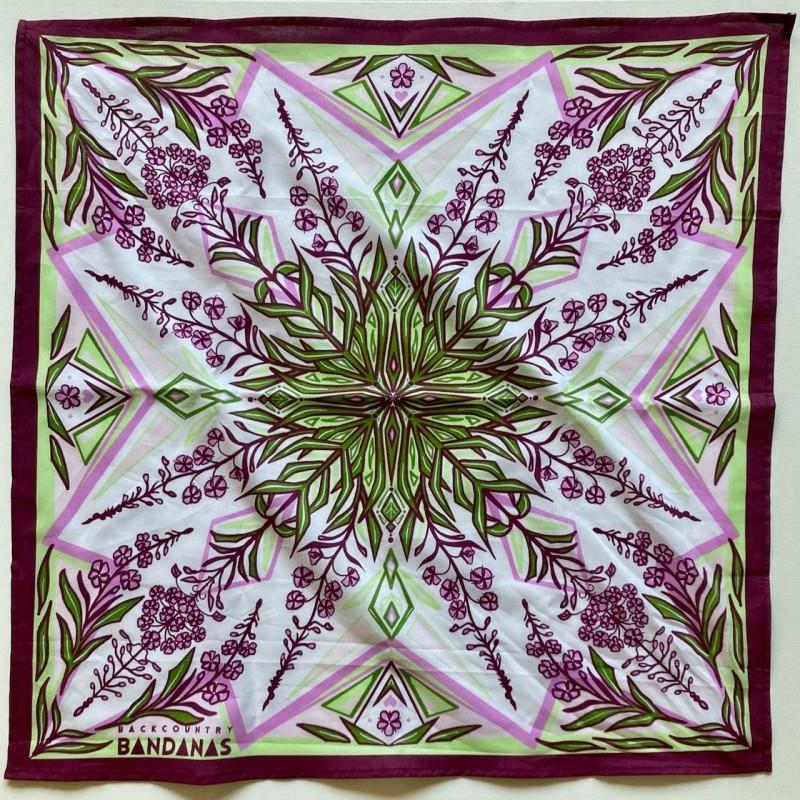 Backcountry Bandana - fireweed 1