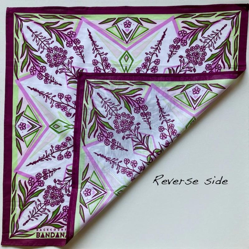 Backcountry Bandana - fireweed 1