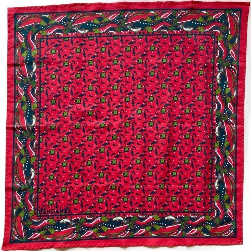 Backcountry Bandana - swimming salmon 1