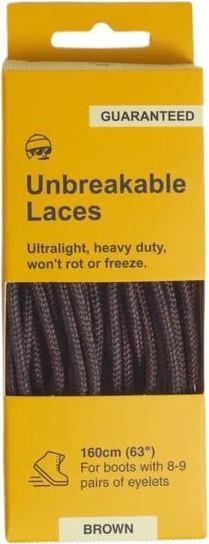 Unbreakable Laces - 63" / 160cm - brown 1