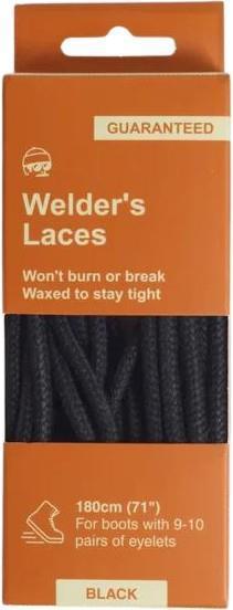 Welders Laces - 71" / 180cm - black 1